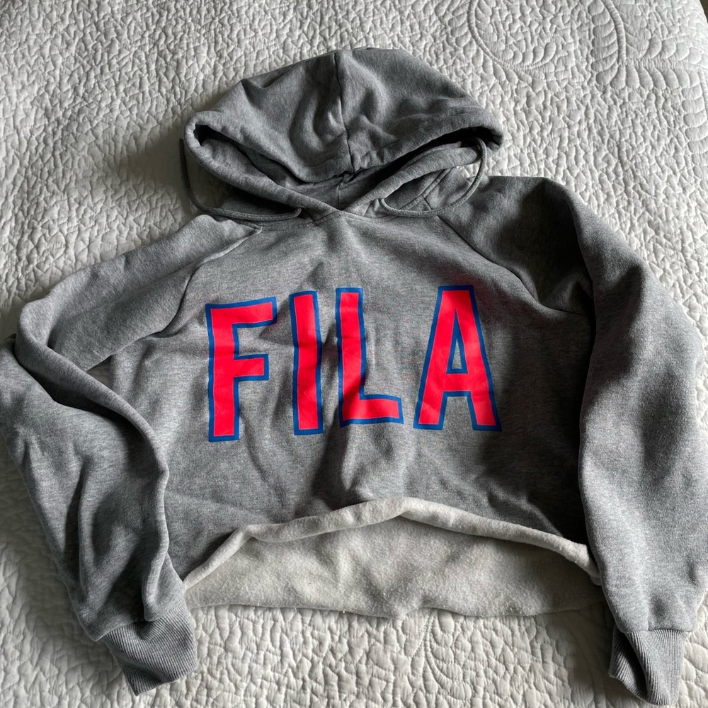 FILA cropped Hoodie